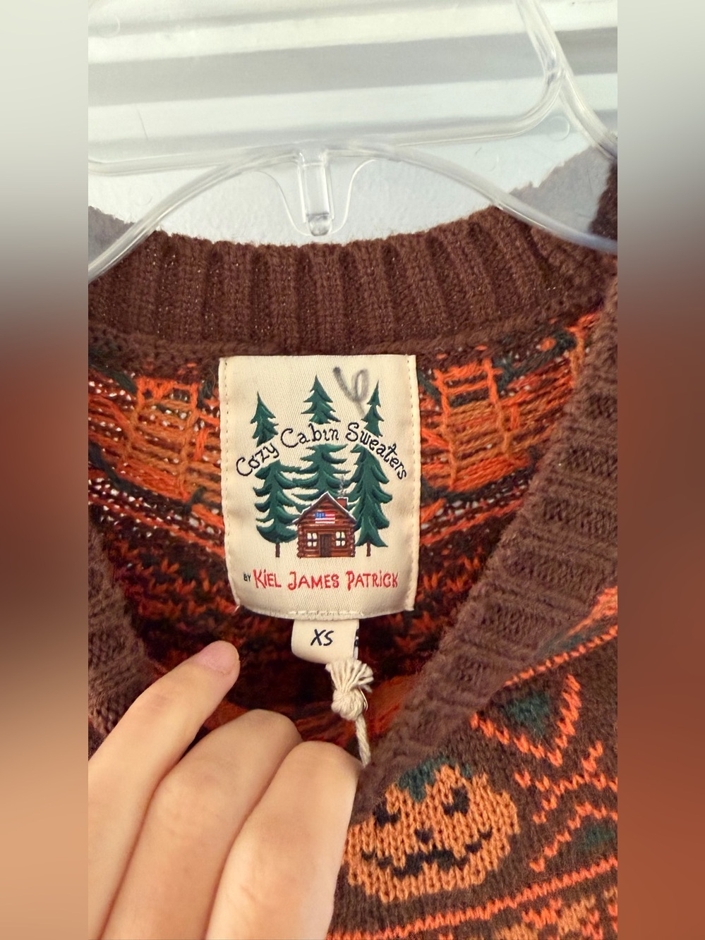 KJP Jack-O-Lantern Fair Isle Sweater - Picture 5 of 5